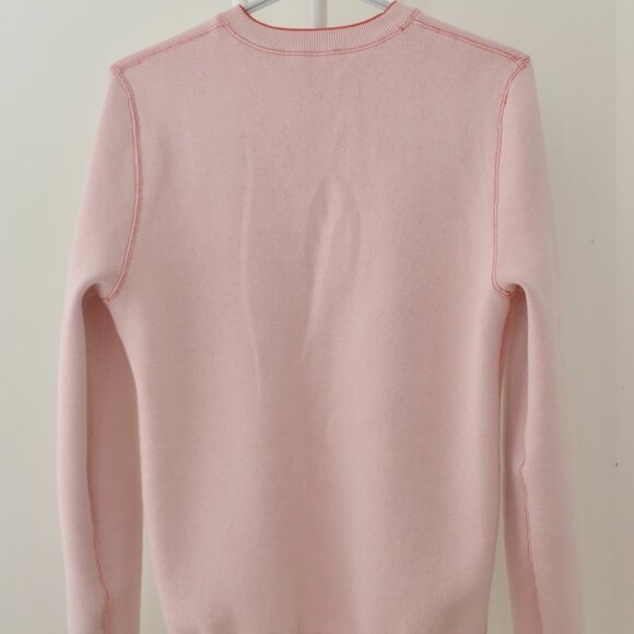 Lacoste Unisex Lacoste LIVE Crew Neck Cotton And Wool Blend Sweater - Picture 4 of 6